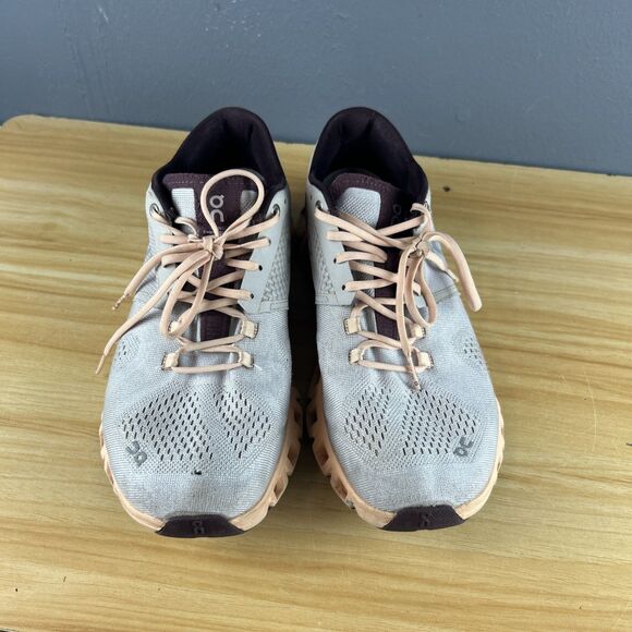 On Cloud X 3 Running Shoes Women's Size 8.5 Gray Athletic Slip On Sneakers - Picture 3 of 14
